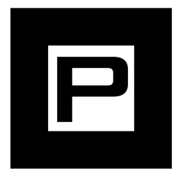 P logo