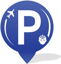 P logo