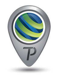 P logo