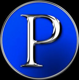 P logo