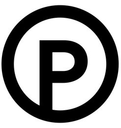 P logo