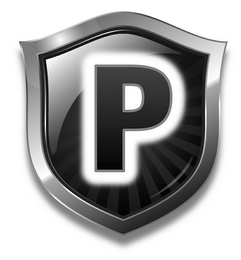 P logo