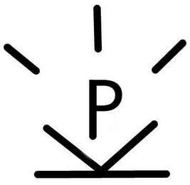 P logo