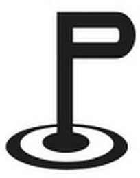 P logo