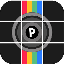 P logo