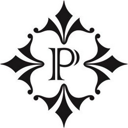 P logo
