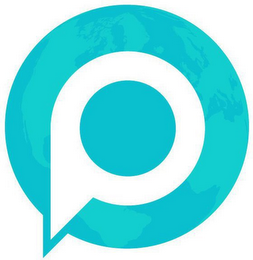 P logo
