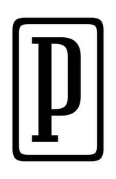 P logo