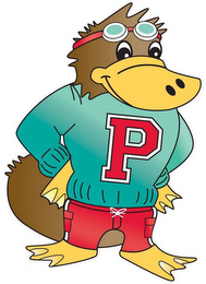 P logo