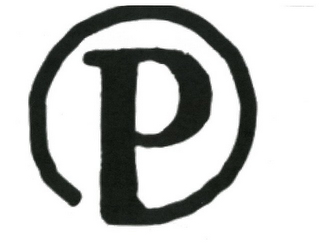 P logo