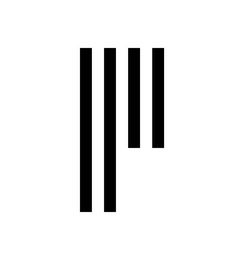 P logo