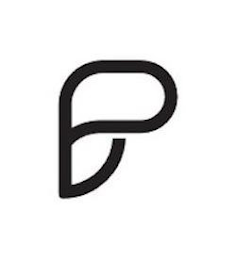 P logo