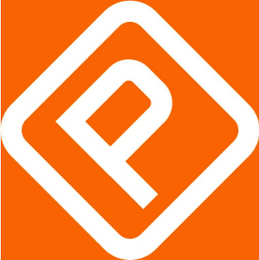 P logo
