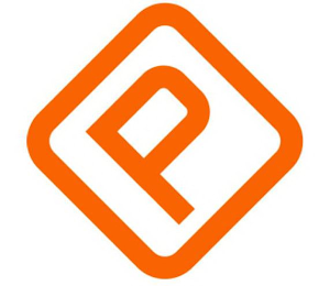 P logo