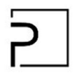 P logo