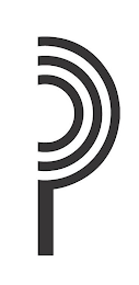 P logo