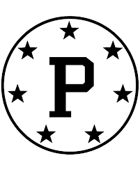 P logo