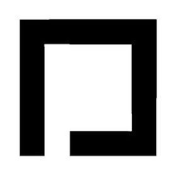 P logo