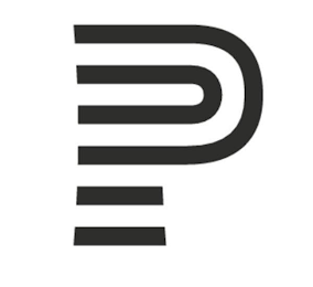 P logo