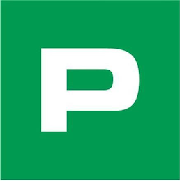 P logo