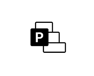P logo