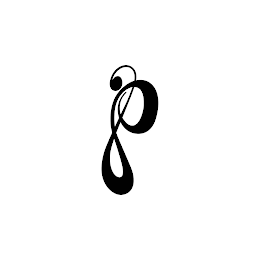 P logo
