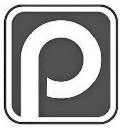 P logo
