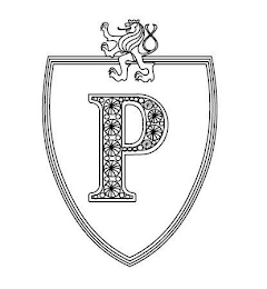 P logo