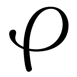 P logo