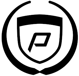 P logo