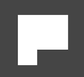 P logo