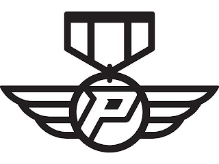 P logo