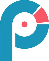 P logo
