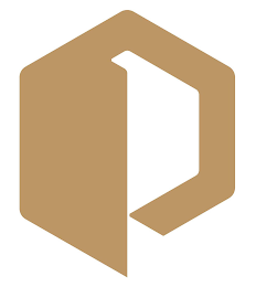 P logo
