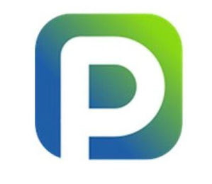 P logo