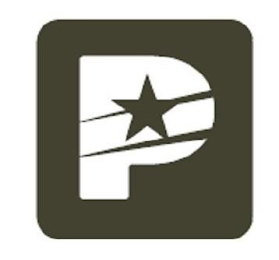 P logo