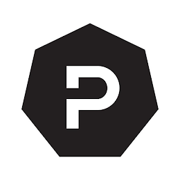 P logo