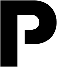 P logo