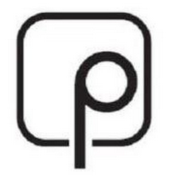 P logo