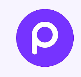P logo