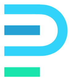 P logo