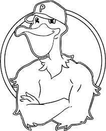 P logo
