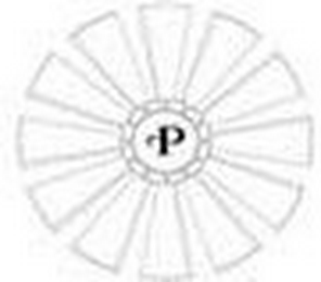 P logo