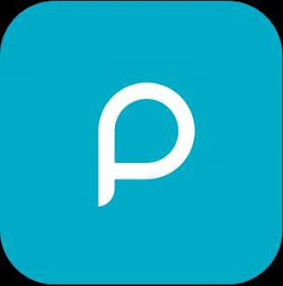 P logo