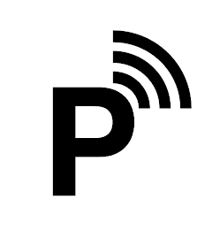 P logo