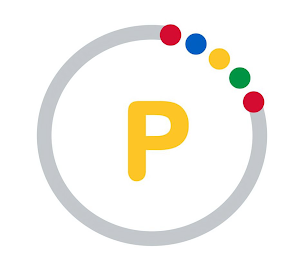 P logo
