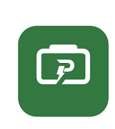 P logo