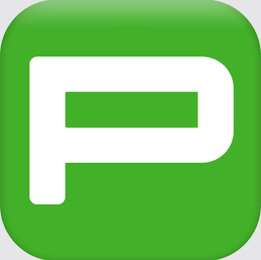 P logo