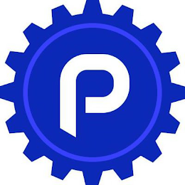 P logo