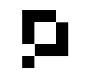 P logo